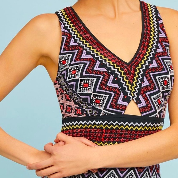 Anthropologie Dresses & Skirts - Anthropology Geo-Embroidered Column Dress (NWT)